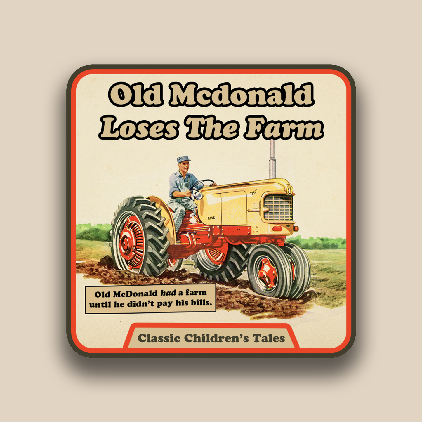 Old Mcdonald- Sticker