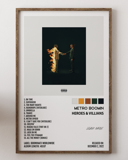 Metro Boomin- Heroes and Villains