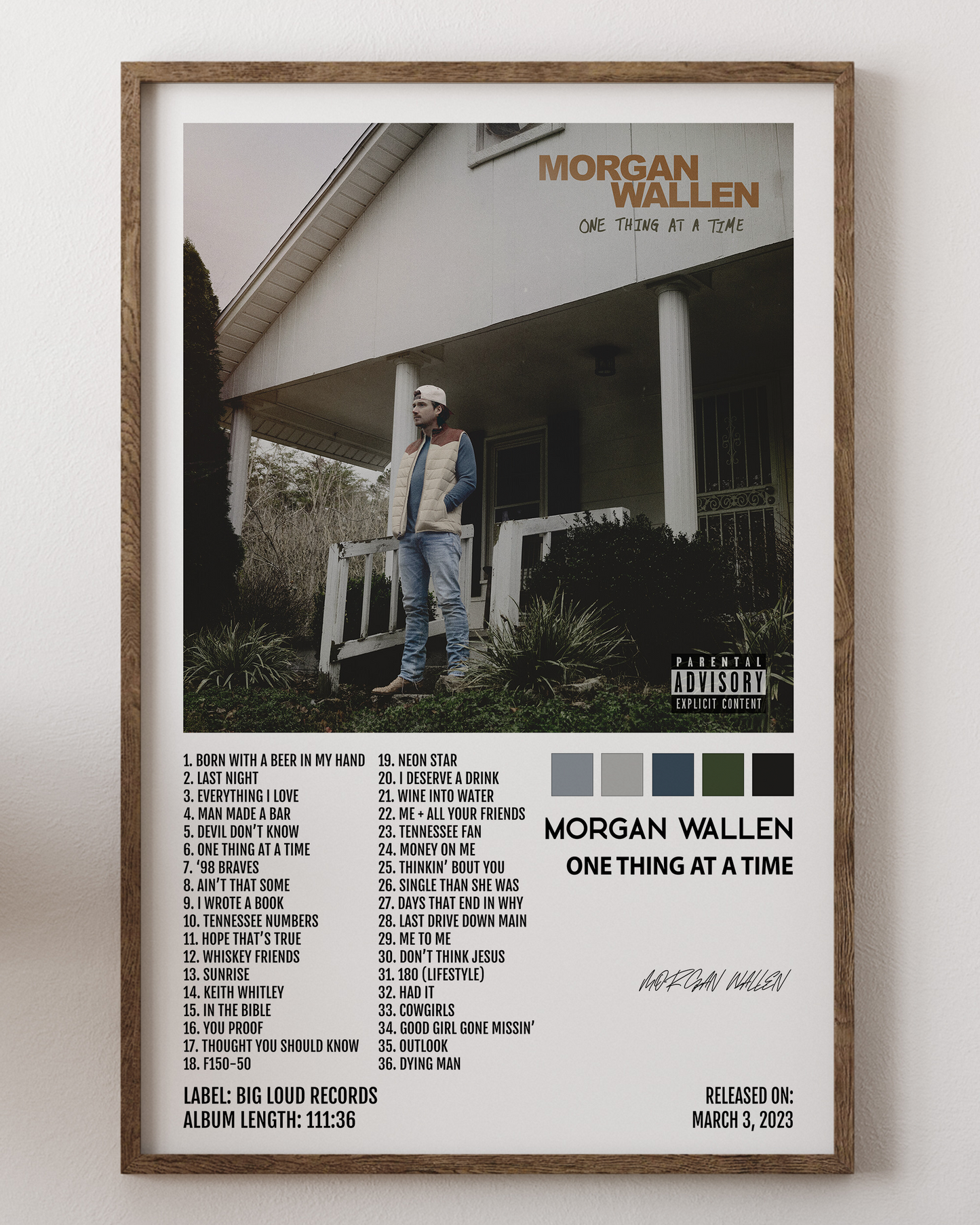 Morgan Wallen- One Thing at a Time