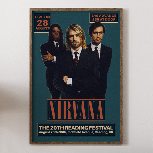 Nirvana Tour Poster