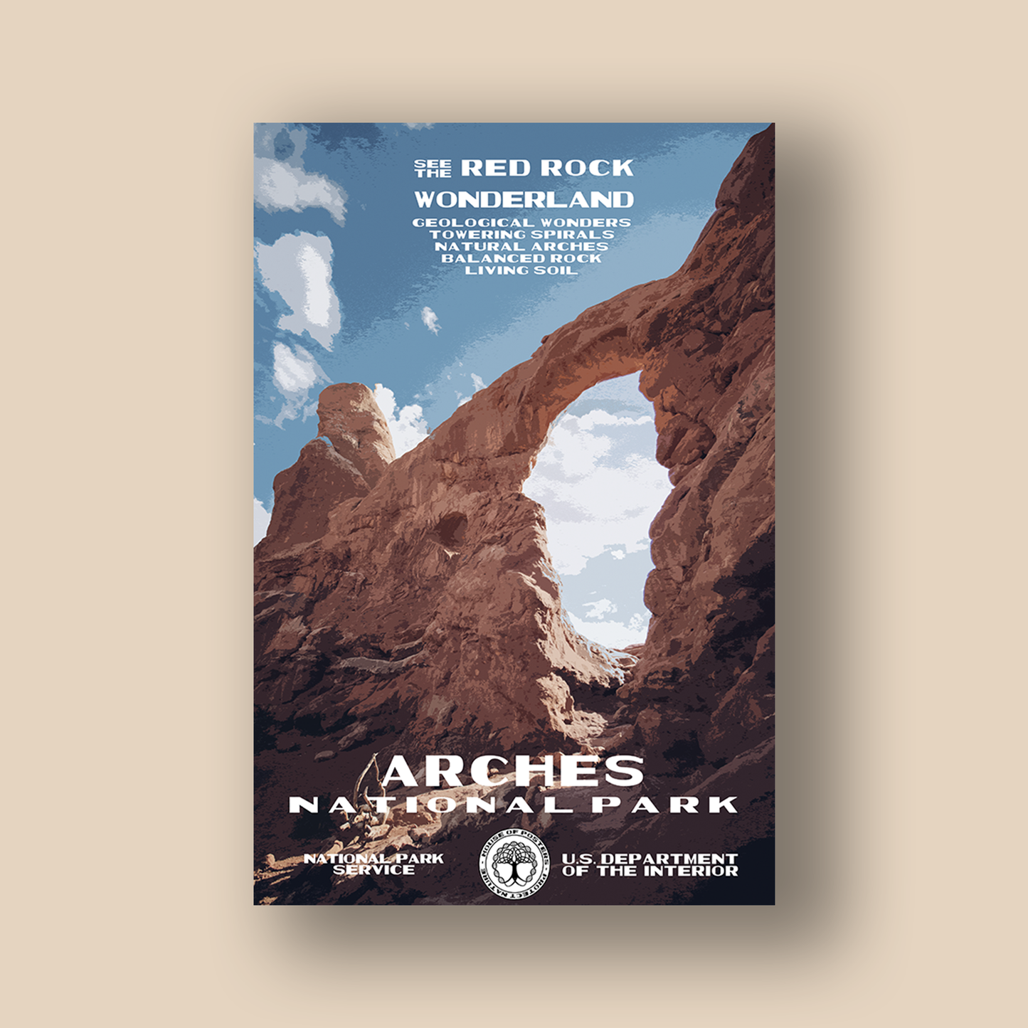 Arches- Sticker