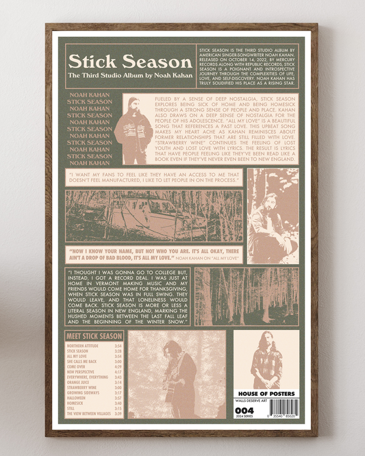 Noah Kahan- Stick Season