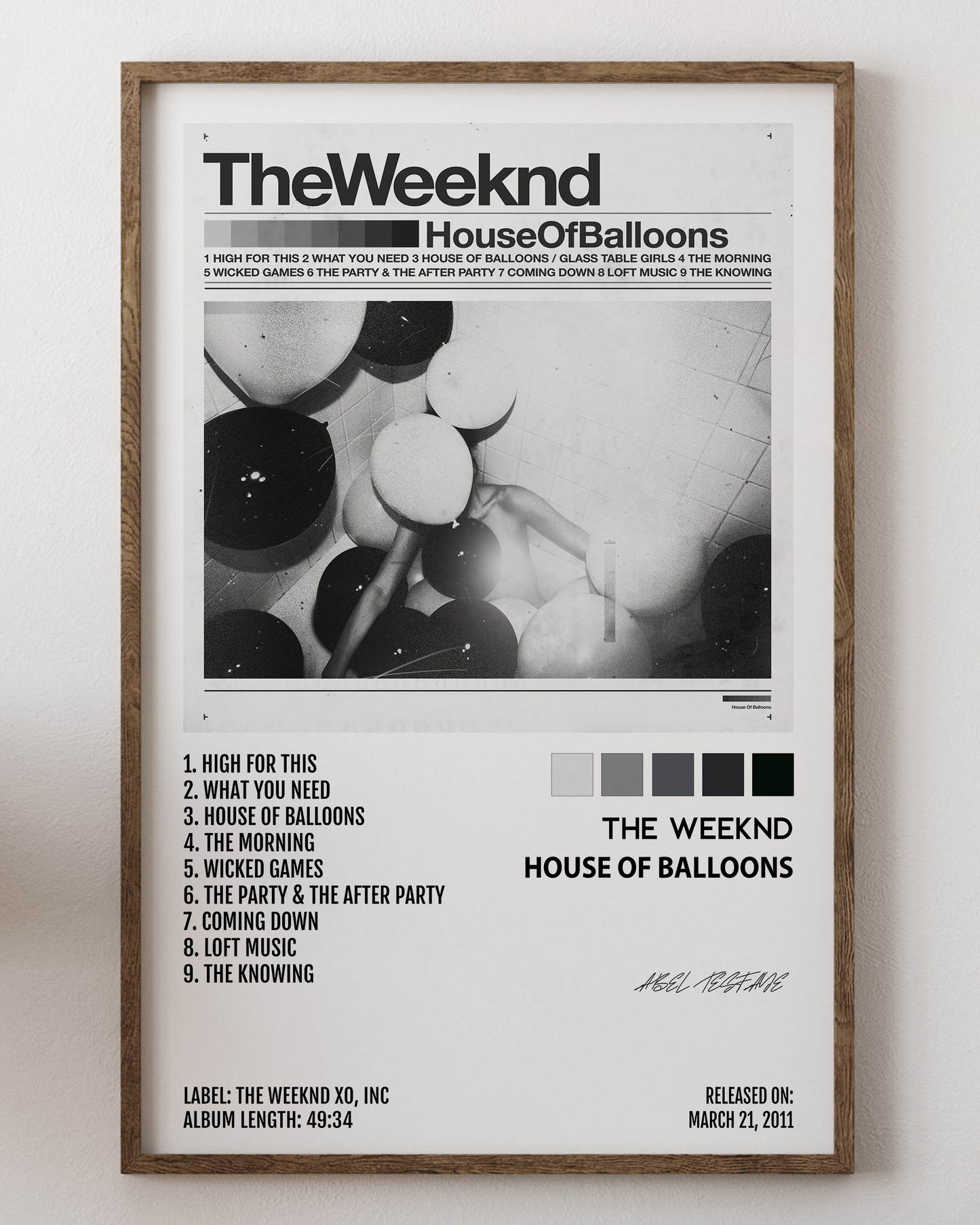 The Weeknd- House of Balloons