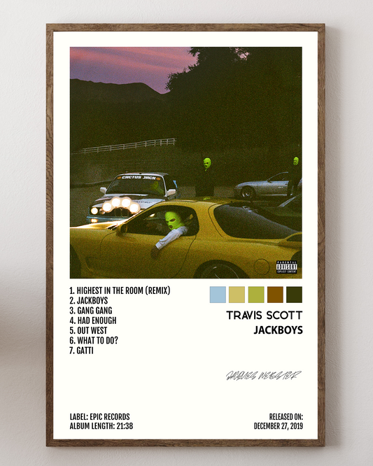 Travis Scott poster, rap music poster, hip hop poster, Travis Scott print, modern rap poster, urban music decor, Travis Scott wall art, American rapper poster, hip hop wall decor, Travis Scott album art, rap artist print, streetwear aesthetic poster, Houston rap poster, Travis Scott concert poster, Cactus Jack poster