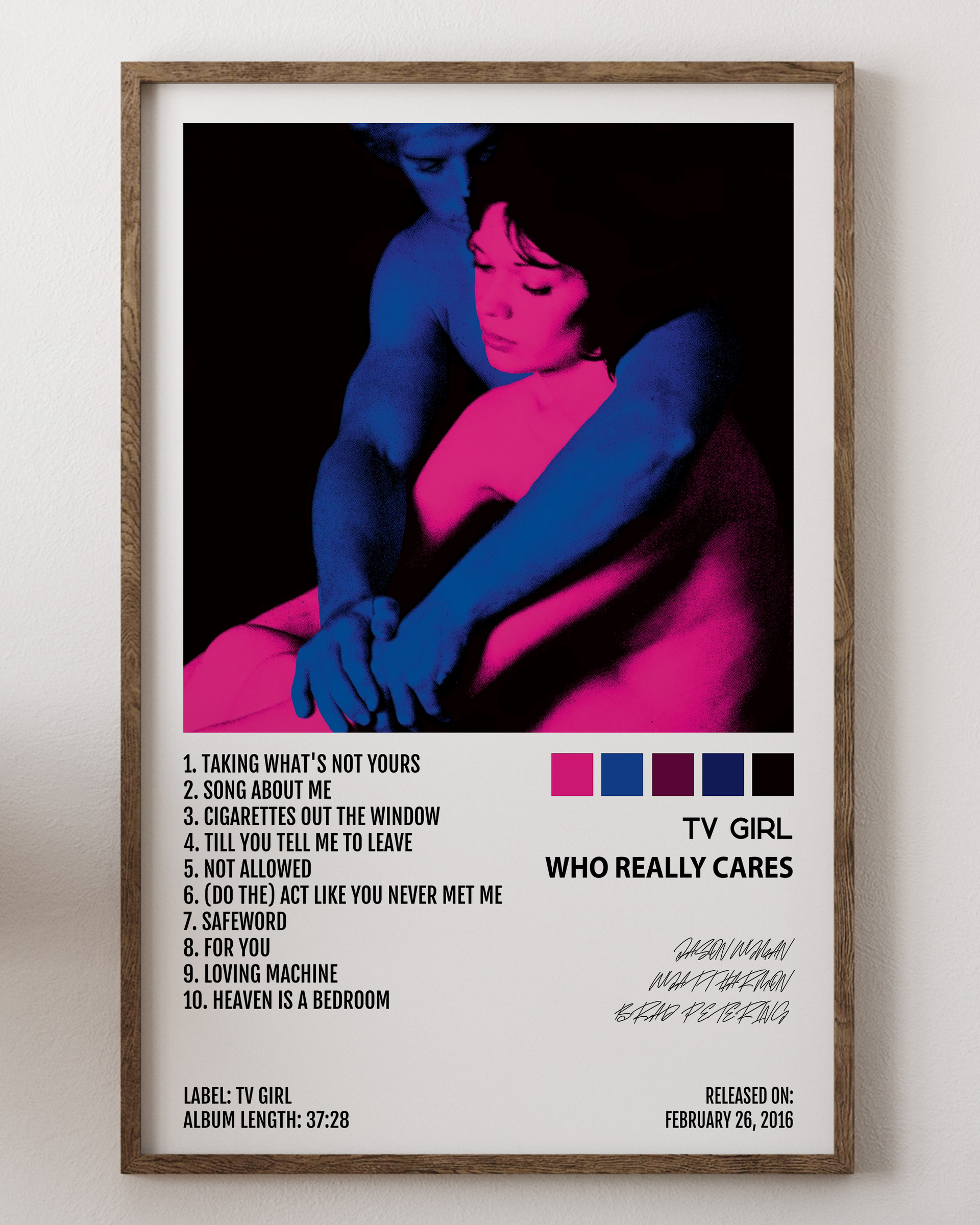 TV Girl- Who Really Cares – House of Posters