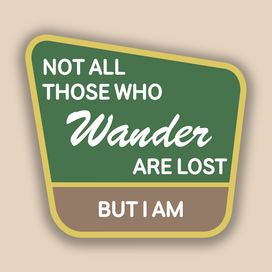 Wander- Sticker