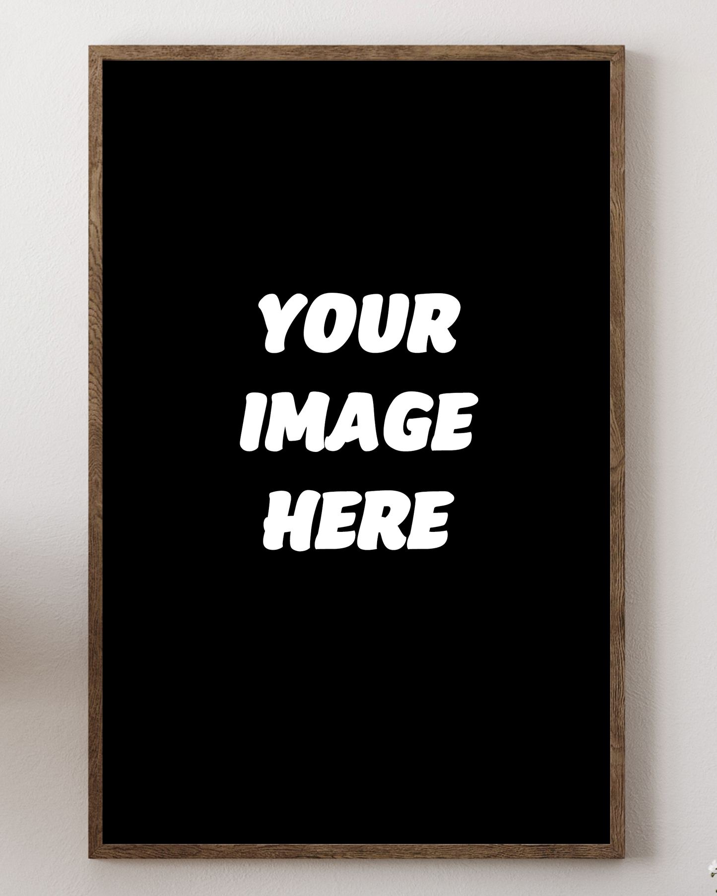 Custom "Upload Your Image" Poster