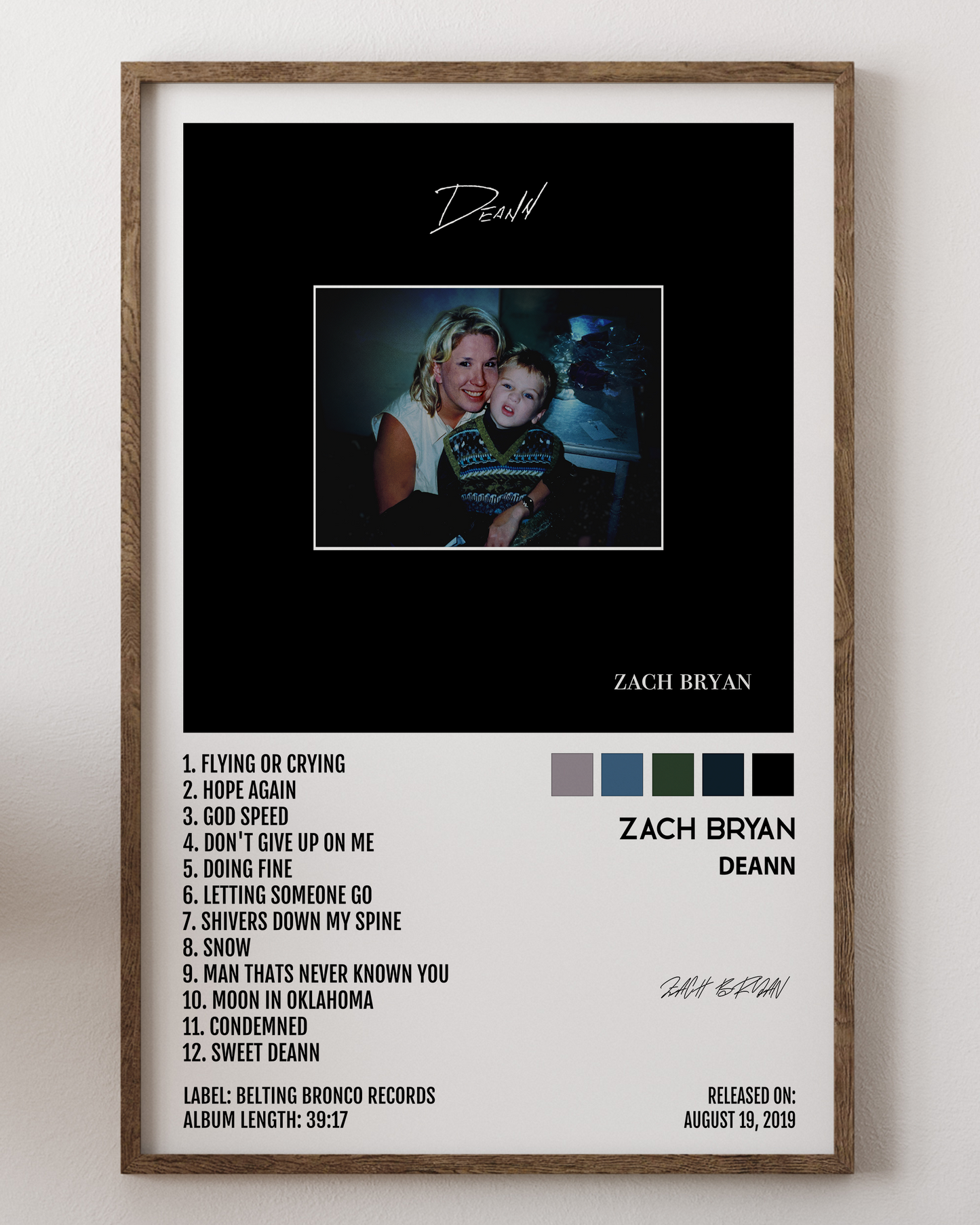 Zach Bryan- Deann