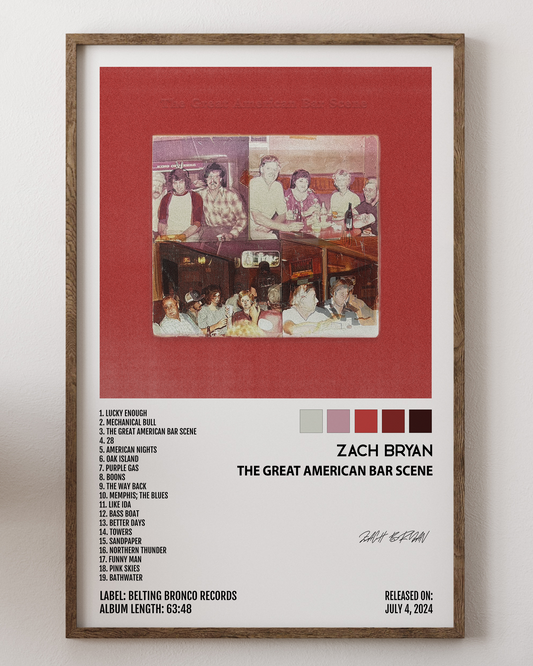 Zach Bryan- The Great American Bar Scene
